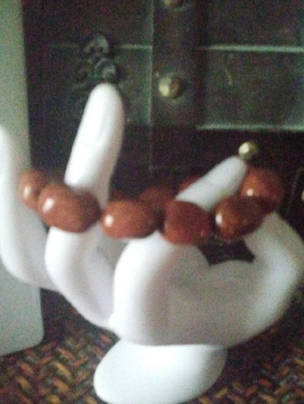Goldstone Bead Stretch Bracelet - Women Accessories